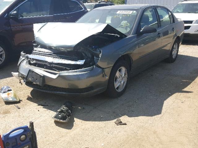 1G1ZT54854F185976 - 2004 CHEVROLET MALIBU LS Boz foto 2