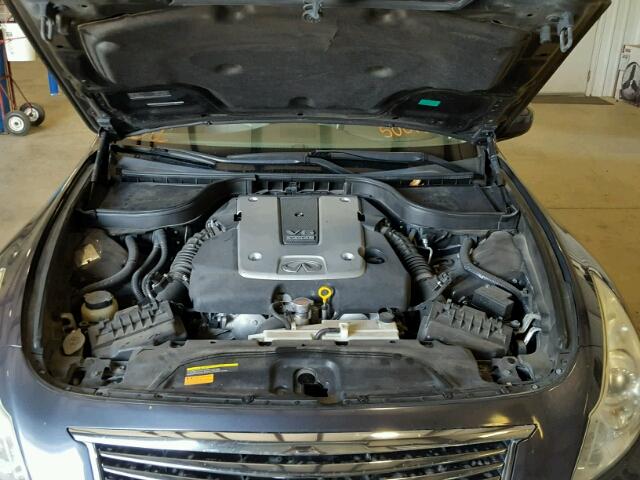 JN1CV6AP5BM500151 - 2011 INFINITI G37 BASE BLUE photo 7