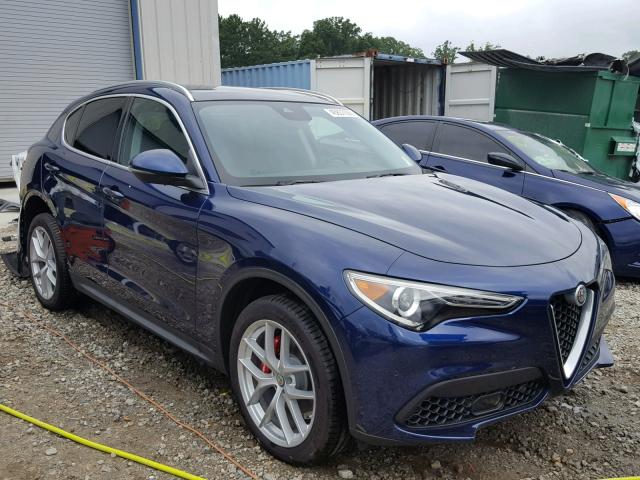 ZASFAKBN0J7B65901 - 2018 ALFA ROMEO STELVIO TI BLUE photo 1