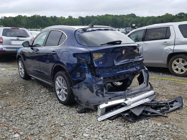 ZASFAKBN0J7B65901 - 2018 ALFA ROMEO STELVIO TI BLUE photo 3