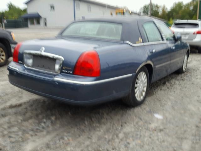 1LNHM81W75Y606649 - 2005 LINCOLN TOWN CAR S BLUE photo 4