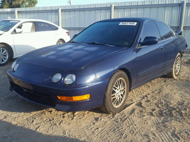 JH4DB7661WS004456 - 1998 ACURA INTEGRA GS BLUE photo 2