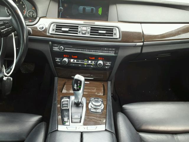 WBAKA83519CY35187 - 2009 BMW 750 I BLACK photo 9