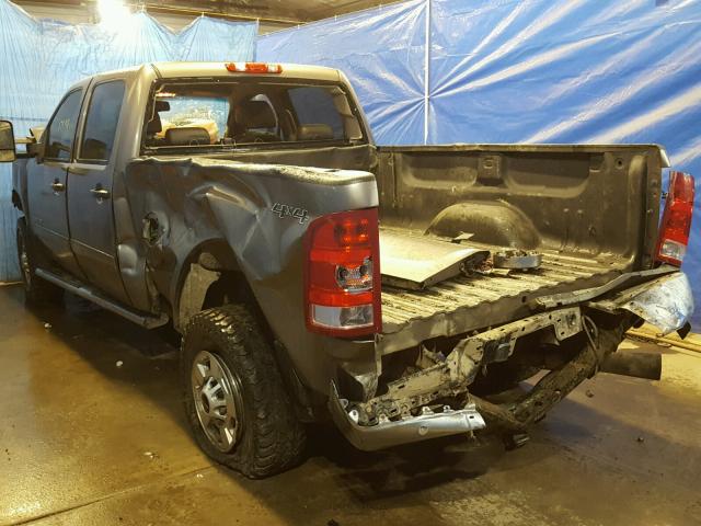 1GT120C80DF146448 - 2013 GMC SIERRA K25 GRAY photo 3