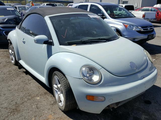 3VWCD31Y15M303555 - 2005 VOLKSWAGEN NEW BEETLE Mavi foto 1