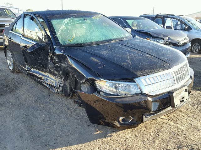 3LNHM26T08R657280 - 2008 LINCOLN MKZ Negro foto 1