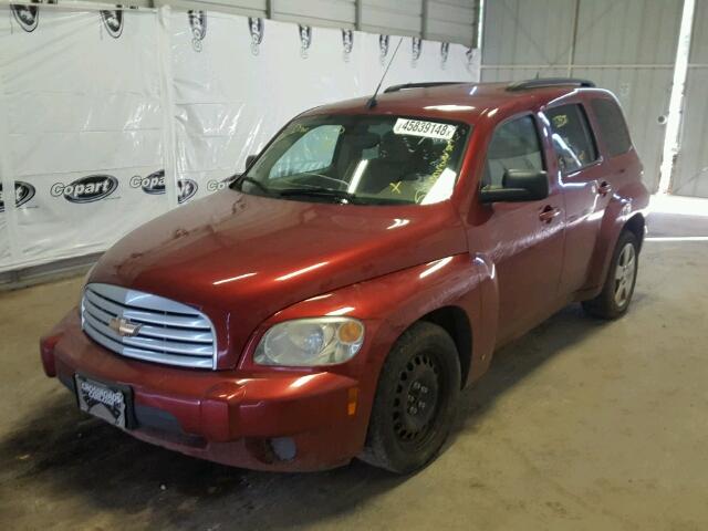 3GNCA13B99S599314 - 2009 CHEVROLET HHR LS RED photo 2