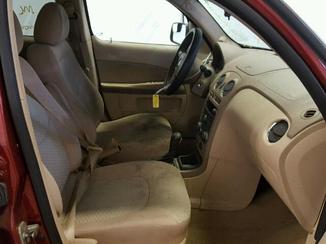 3GNCA13B99S599314 - 2009 CHEVROLET HHR LS RED photo 5