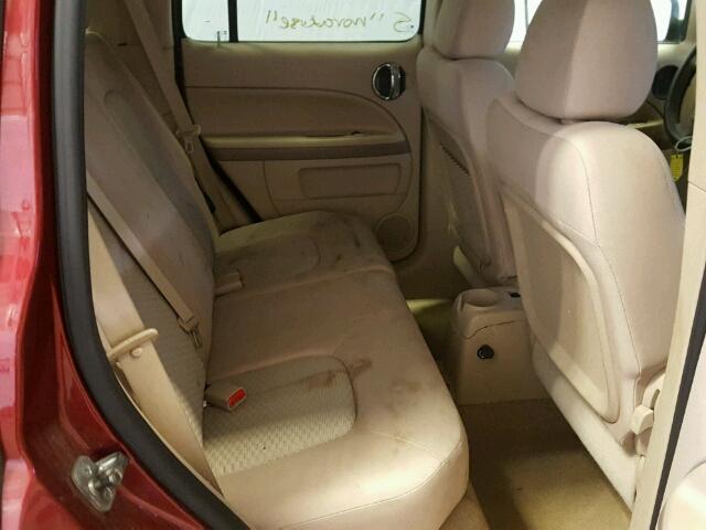 3GNCA13B99S599314 - 2009 CHEVROLET HHR LS RED photo 6