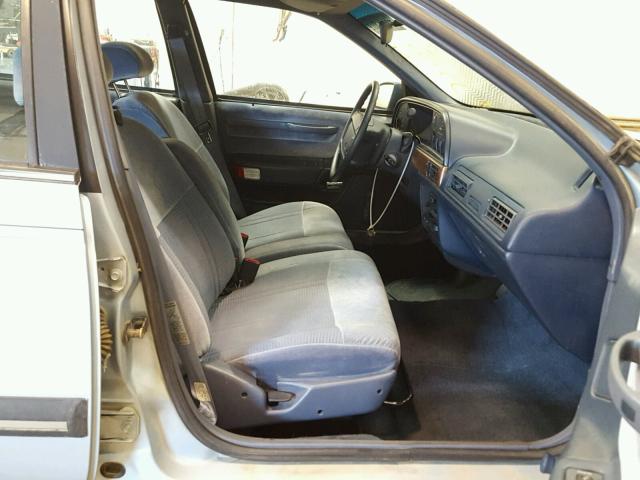 1FACP50U3MA118168 - 1991 FORD TAURUS BLUE photo 5