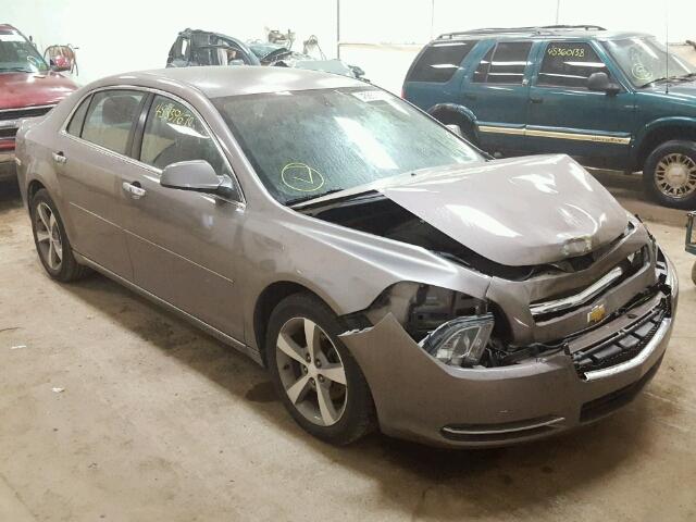 1G1ZC5E07CF285715 - 2012 CHEVROLET MALIBU 1LT ნაცრისფერი ფოტო 1