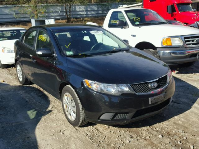 KNAFU4A2XA5232550 - 2010 KIA FORTE EX BLACK photo 1