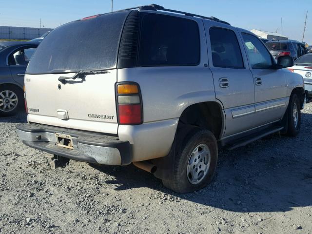 1GNEC13Z54J208511 - 2004 CHEVROLET TAHOE C150 TAN photo 4