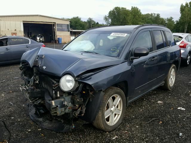 1J8FF47W68D591796 - 2008 JEEP COMPASS SP GRAY photo 2