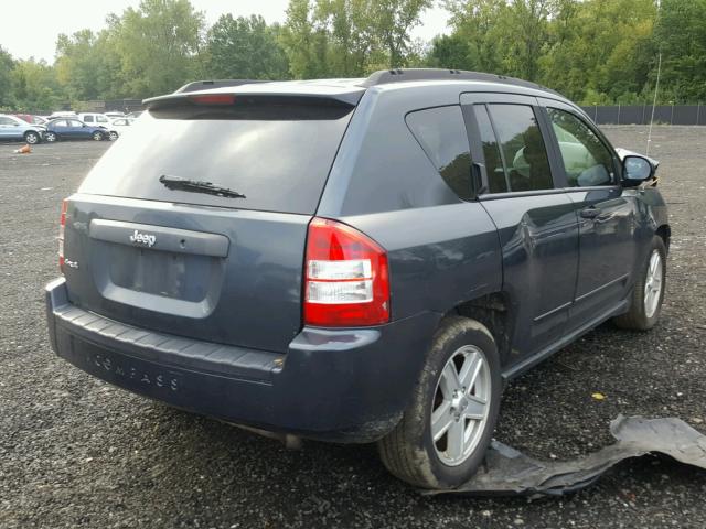 1J8FF47W68D591796 - 2008 JEEP COMPASS SP GRAY photo 4