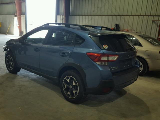 JF2GTABC6JH266789 - 2018 SUBARU CROSSTREK BLUE photo 3