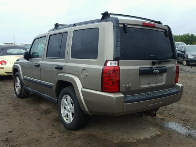 1J8HG48K56C131856 - 2006 JEEP COMMANDER Bej foto 3