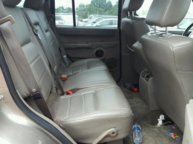 1J8HG48K56C131856 - 2006 JEEP COMMANDER Bej foto 6