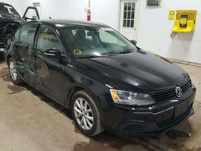 3VWDZ7AJ9BM399298 - 2011 VOLKSWAGEN JETTA SE 黑色 照片 1