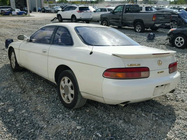 JT8CH32Y9T0050408 - 1996 LEXUS SC 400 CREAM photo 3