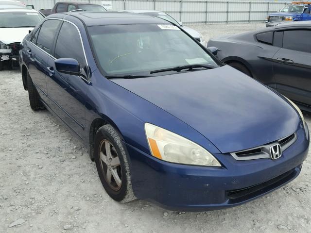 1HGCM56673A094114 - 2003 HONDA ACCORD EX BLUE photo 1