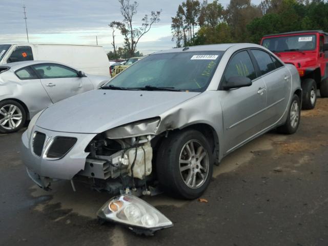 1G2ZH57N984124792 - 2008 PONTIAC G6 GT SILVER photo 2