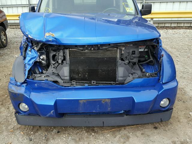 1D8GU58K67W569868 - 2007 DODGE NITRO BLUE photo 7