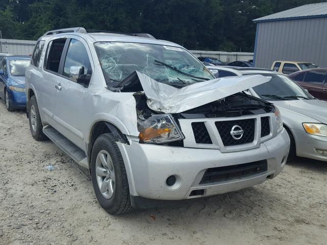 5N1BA0ND7BN604261 - 2011 NISSAN ARMADA SV SILVER photo 1