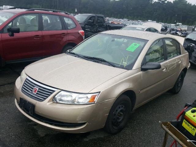 1G8AJ55F57Z180460 - 2007 SATURN ION LEVEL TAN photo 2