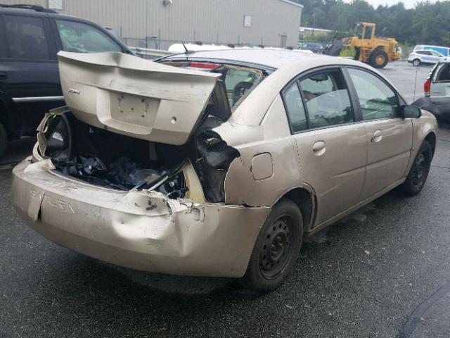 1G8AJ55F57Z180460 - 2007 SATURN ION LEVEL TAN photo 4