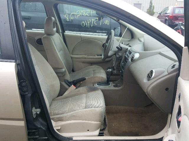 1G8AJ55F57Z180460 - 2007 SATURN ION LEVEL TAN photo 5