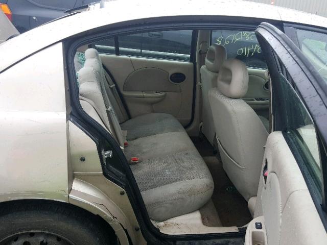 1G8AJ55F57Z180460 - 2007 SATURN ION LEVEL TAN photo 6