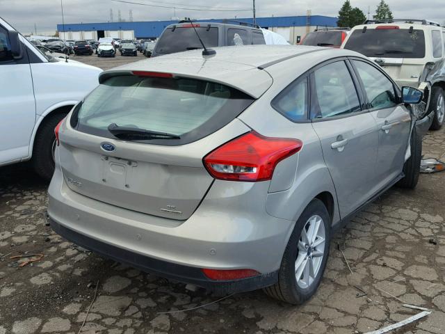 1FADP3K29FL333954 - 2015 FORD FOCUS SE TAN photo 4