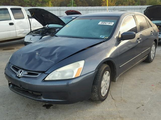 1HGCM56393A019047 - 2003 HONDA ACCORD LX GRAY photo 2