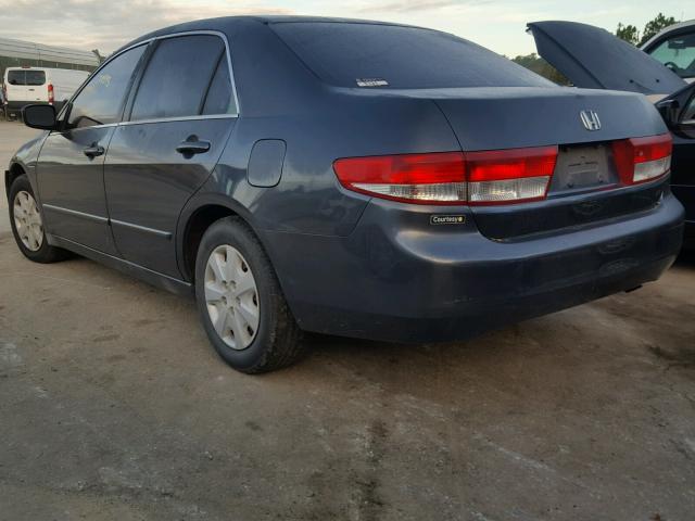 1HGCM56393A019047 - 2003 HONDA ACCORD LX GRAY photo 3