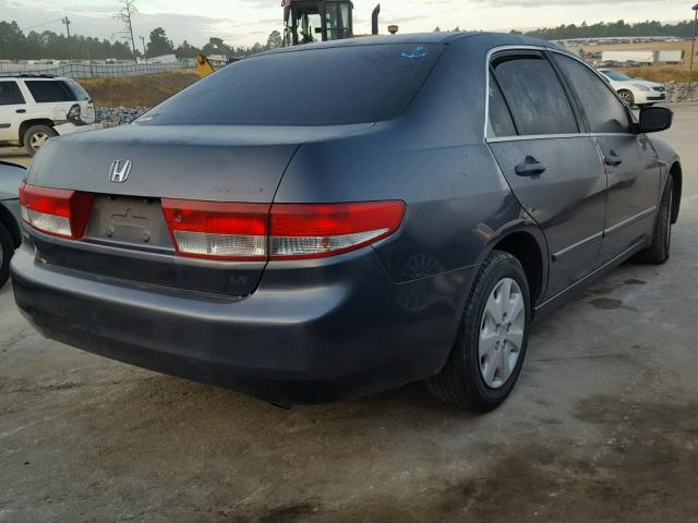 1HGCM56393A019047 - 2003 HONDA ACCORD LX GRAY photo 4