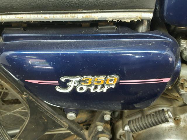 CB50F1034648 - 1972 HONDA 350 BLUE photo 10