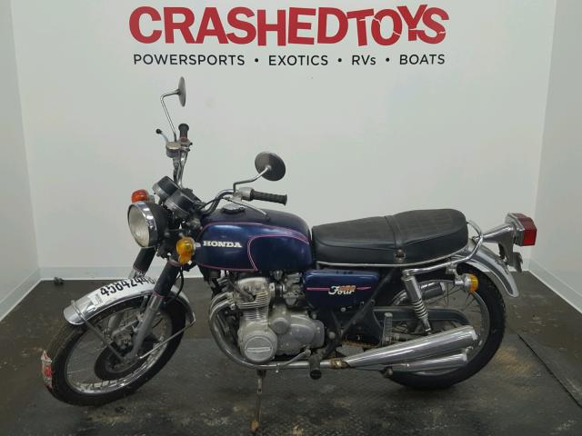 CB50F1034648 - 1972 HONDA 350 BLUE photo 3