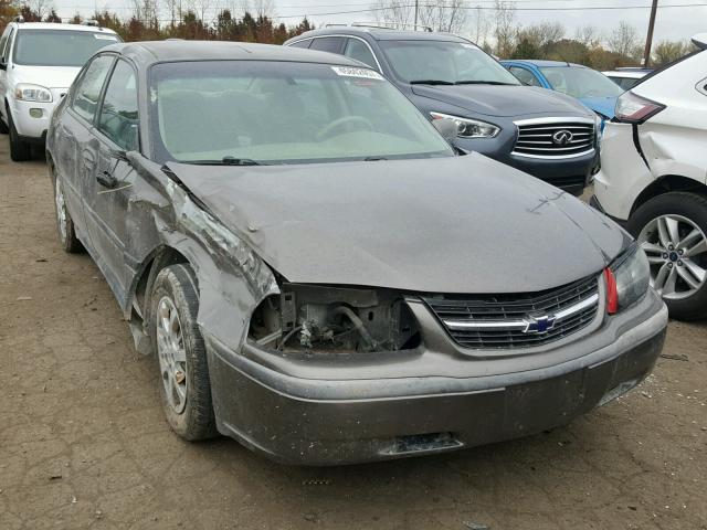 2G1WF52E429102952 - 2002 CHEVROLET IMPALA BROWN photo 1