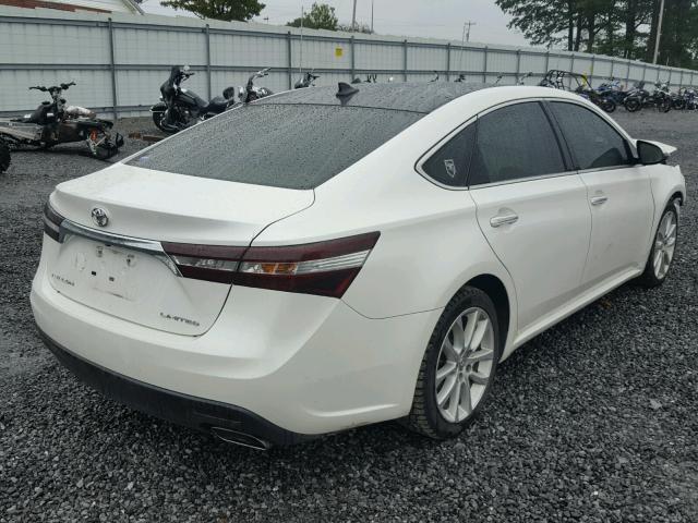 4T1BK1EB8DU034989 - 2013 TOYOTA AVALON BAS 白色 照片 4