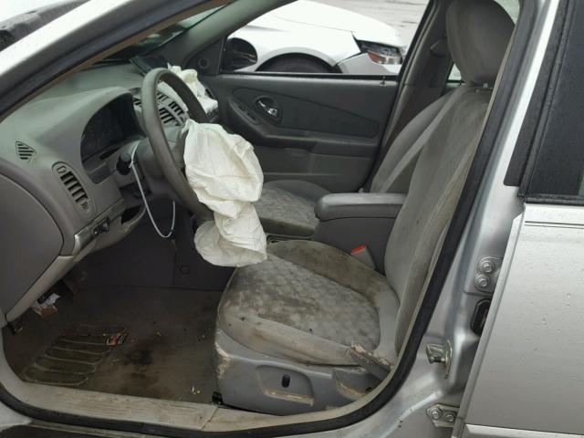 1G1ZT54815F215766 - 2005 CHEVROLET MALIBU LS SILVER photo 5