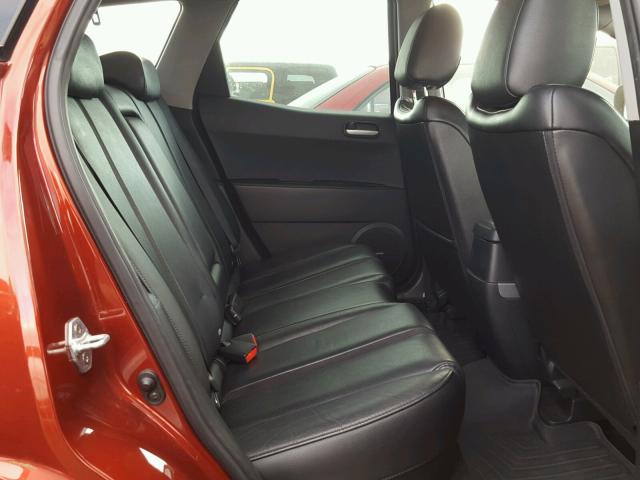 JM3ER29L370130330 - 2007 MAZDA CX-7 RED photo 6