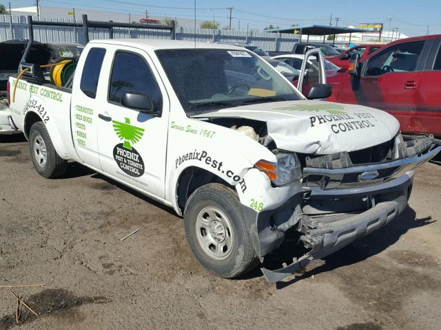 1N6BD0CT9FN705116 - 2015 NISSAN FRONTIER S WHITE photo 1