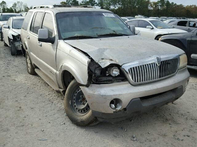 5LMEU68H75ZJ07064 - 2005 LINCOLN AVIATOR GRAY photo 1