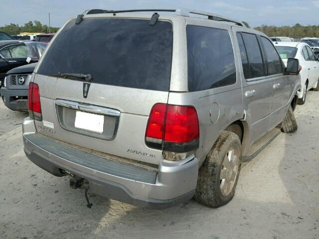 5LMEU68H75ZJ07064 - 2005 LINCOLN AVIATOR GRAY photo 4