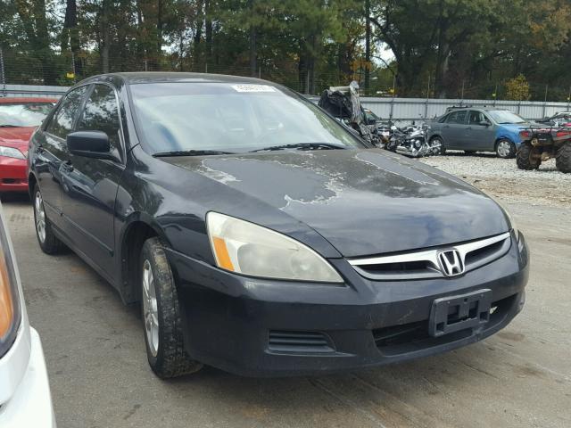 1HGCM56326A137915 - 2006 HONDA ACCORD SE BLACK photo 1