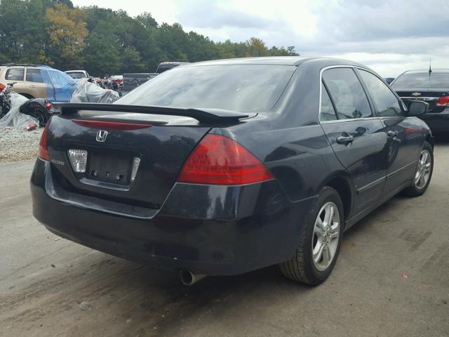 1HGCM56326A137915 - 2006 HONDA ACCORD SE BLACK photo 4