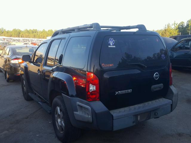 5N1AN08U77C545677 - 2007 NISSAN XTERRA OFF BLACK photo 3