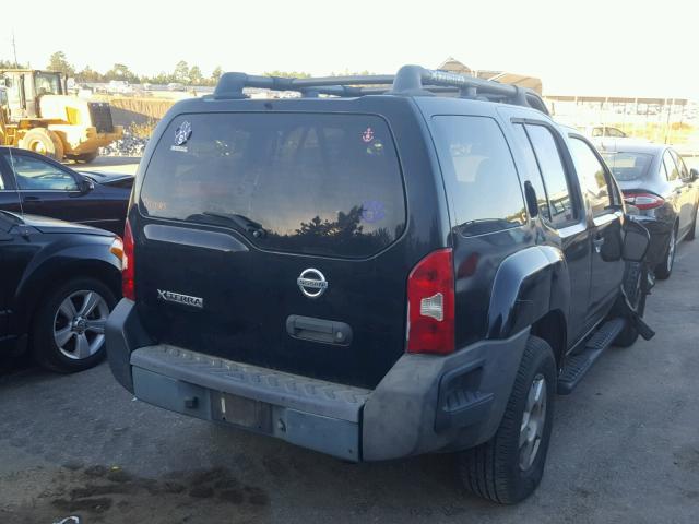 5N1AN08U77C545677 - 2007 NISSAN XTERRA OFF BLACK photo 4