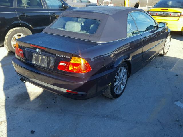 WBABW53454PL48051 - 2004 BMW 330 CI BLUE photo 4